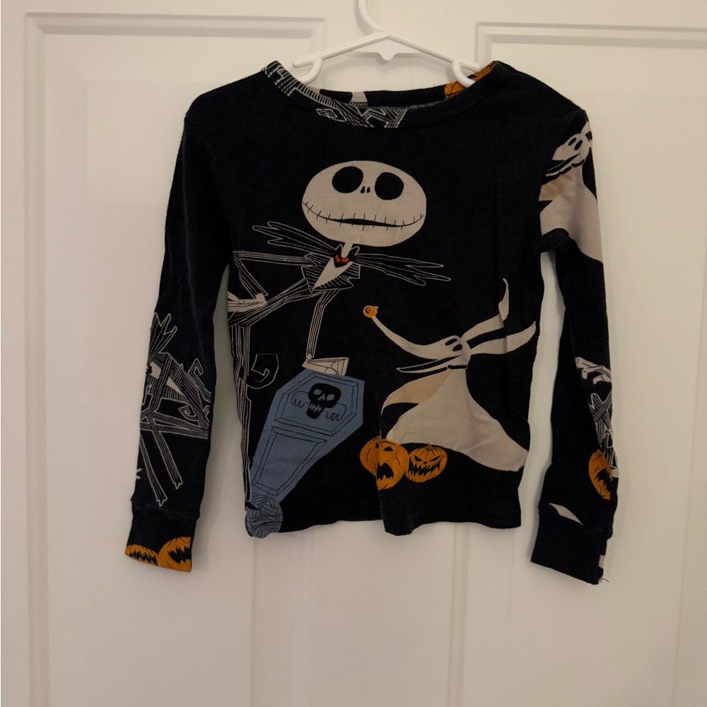 Disney Black and Orange Halloween Pajama Set